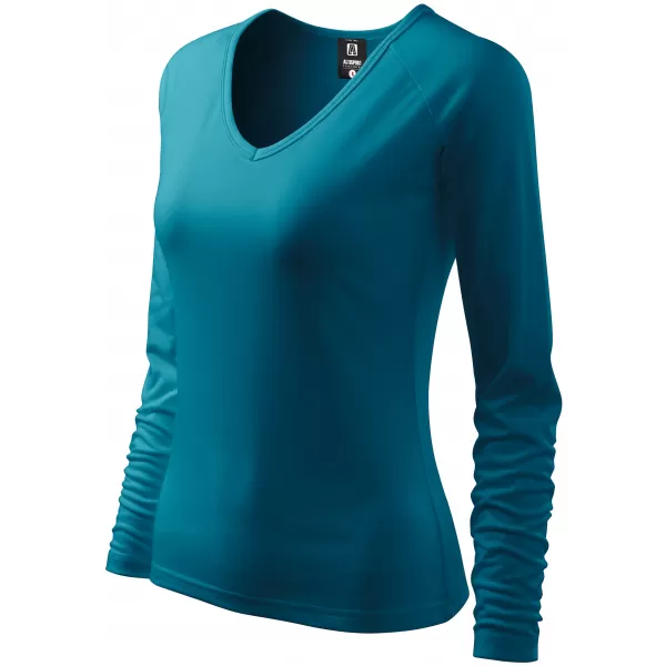  Damen-T-Shirt mit langen Ärmeln ALTISPORT NoPrint NP/ALW721 DUNKLES TÜRKIS 
