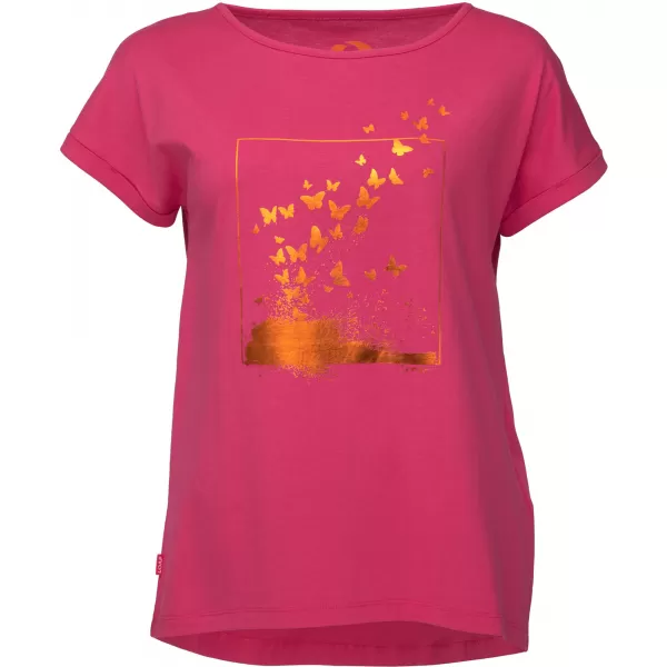  Damen-T-Shirt LOAP BAZALA CLW2440 ROSA 