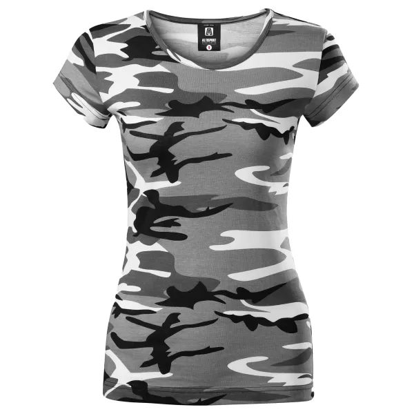  Damen-T-Shirt ALTISPORT NoPrint NP/ALW22C TARNGRAU 