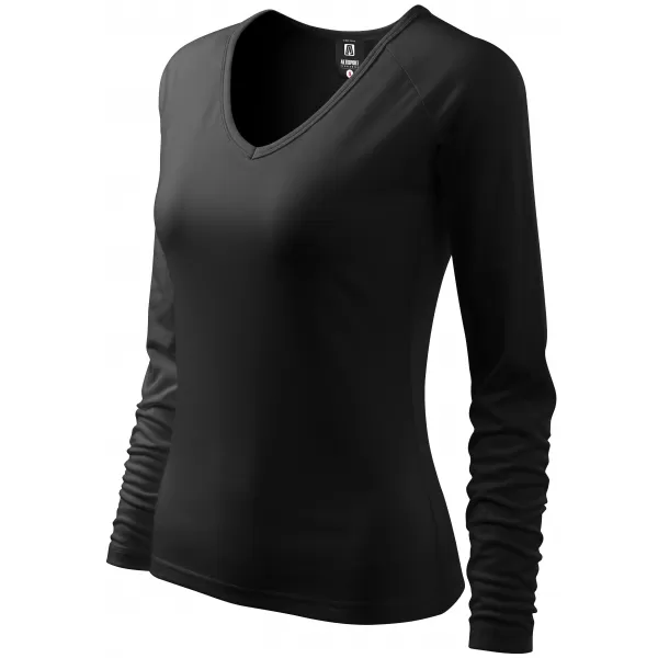  Damen-T-Shirt mit langen Ärmeln ALTISPORT NoPrint NP/ALW721 SCHWARZ 