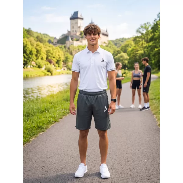  Hochwertige Funktionsshorts für Herren ALTISPORT VOJ/ALM021KRA01 GRAU 