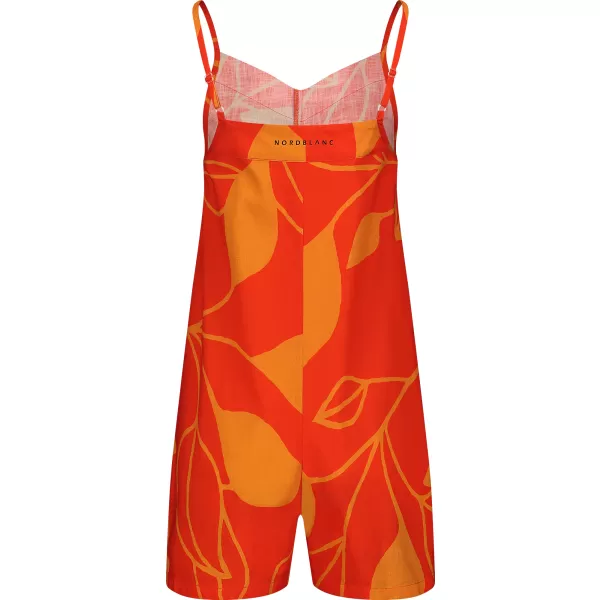  Damenoverall NORDBLANC NBSLD7807 ORANGEFARBENE TINTE 