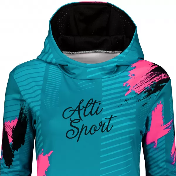  Hochwertiges Funktions-Sweatshirt für Damen ALTISPORT VOJ/ALW027MI01 KEROSIN 