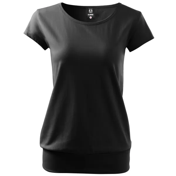  Damen-T-Shirt ALTISPORT NoPrint NP/ALW021 SCHWARZ 