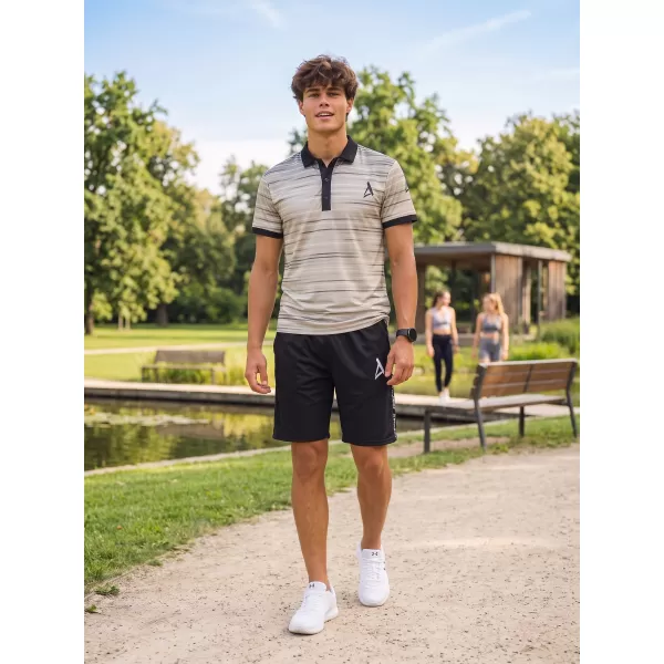  Hochwertige Funktionsshorts für Herren ALTISPORT VOJ/ALM021KRA01 SCHWARZ 