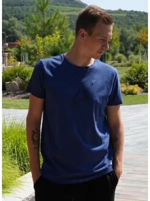 Herren-T-Shirt ALTISPORT CADMAN DUNKELBLAU