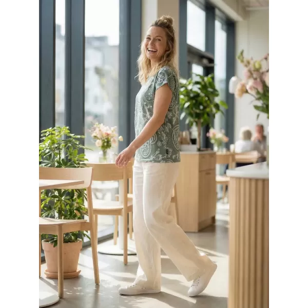  Damen-T-Shirt SAM 73 MARGARITA WT 903 GRÜNLICHES GRAU 