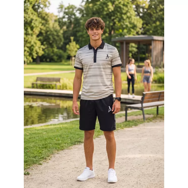  Hochwertige Funktionsshorts für Herren ALTISPORT VOJ/ALM021KRA01 SCHWARZ 