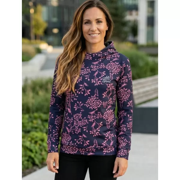  Hochwertiges Funktions-Sweatshirt für Damen ALTISPORT VOJ/ALW025MI01 DUNKELBLAU 