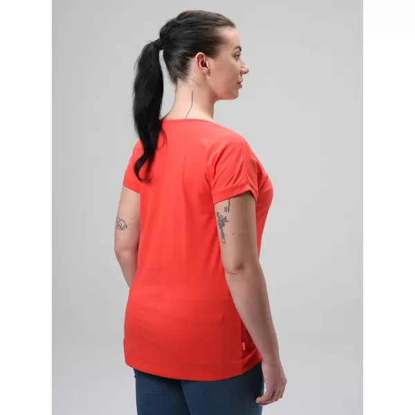  Damen-T-Shirt LOAP BAZALA CLW2440 ROT 