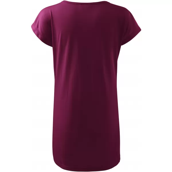  Langes T-Shirt für Damen ALTISPORT NoPrint NP/ALW321 FUCHSIE 