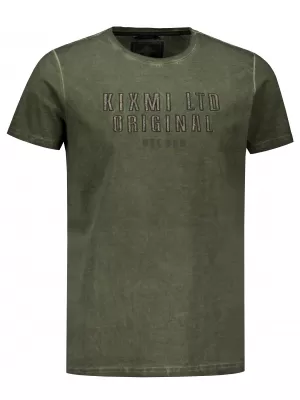 Herren-T-Shirt KIXMI SALEM KHAKI