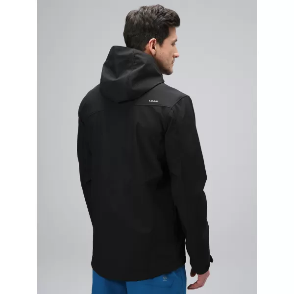  Herren-Softshelljacke LOAP LADAN SFM2401 SCHWARZ 