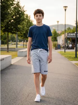 Shorts für Jungen SAM 73 FLOP KS 510 HELLGRAU