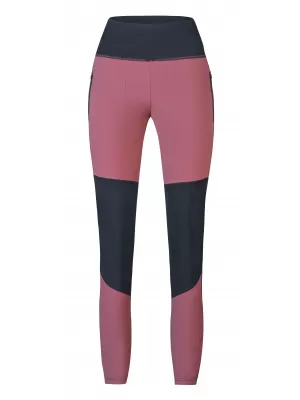 Outdoor-Leggings für Damen HANNAH ELISA PRO ANTHRAZIT/ROAN ROUGE