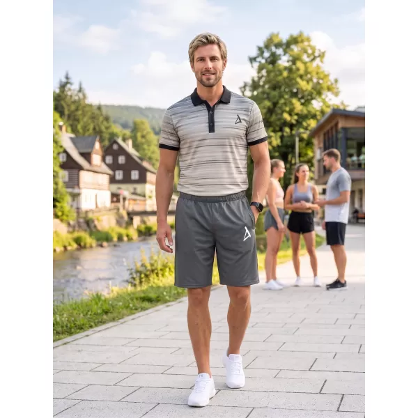  Hochwertige Funktionsshorts für Herren ALTISPORT VOJ/ALM013KRA01 GRAU 