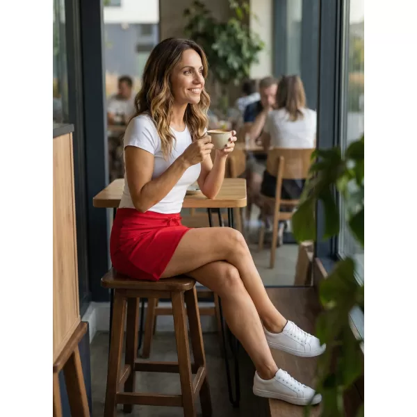  Damenrock mit Shorts ALTISPORT NoPrint NP/ALW406 ROT 
