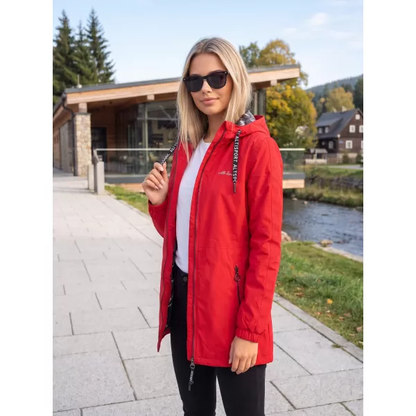  Damenjacke ALTISPORT CHELSIE ROT 
