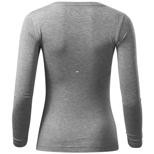  Damen-T-Shirt mit langen Ärmeln ALTISPORT NoPrint NP/ALW961 DUNKELGRAUE HIGHLIGHTS 