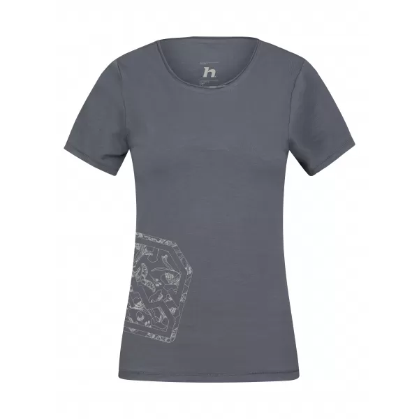  Damen-T-Shirt HANNAH ZOEY II ASPHALT 