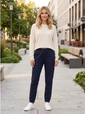 Damen-Jogginghose SAM 73 MAGDALENA WK 808 DUNKELBLAU