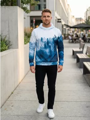 Hochwertiges Funktions-Sweatshirt für Herren ALTISPORT VOJ/ALM030MI01 BLAU
