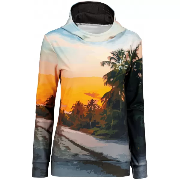  Hochwertiges Funktions-Sweatshirt für Damen ALTISPORT VOJ/ALW030MI01 BLAU 