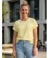 Damen-T-Shirt SAM 73 CAROLINA WT 908 HELLGELB