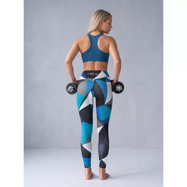  Lange Premium-Leggings für Damen ALTISPORT VOJ/ALW007LEG01 KEROSIN 
