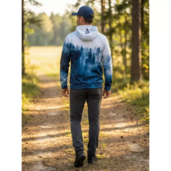  Hochwertiges Funktions-Sweatshirt für Herren ALTISPORT VOJ/ALM030MI01 BLAU 