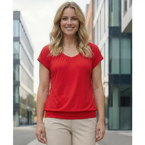  Damen-T-Shirt SAM 73 CLEOPATRA WT 912 ROT 