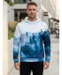 Hochwertiges Funktions-Sweatshirt für Herren ALTISPORT VOJ/ALM030MI01 BLAU