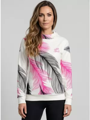 Hochwertiges Funktions-Sweatshirt für Damen ALTISPORT VOJ/ALW001MI01 WEIß