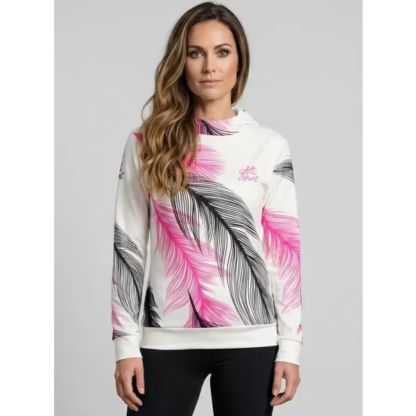  Hochwertiges Funktions-Sweatshirt für Damen ALTISPORT VOJ/ALW001MI01 WEIß 