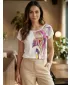 Damen-T-Shirt ALTISPORT CELENA WEIß