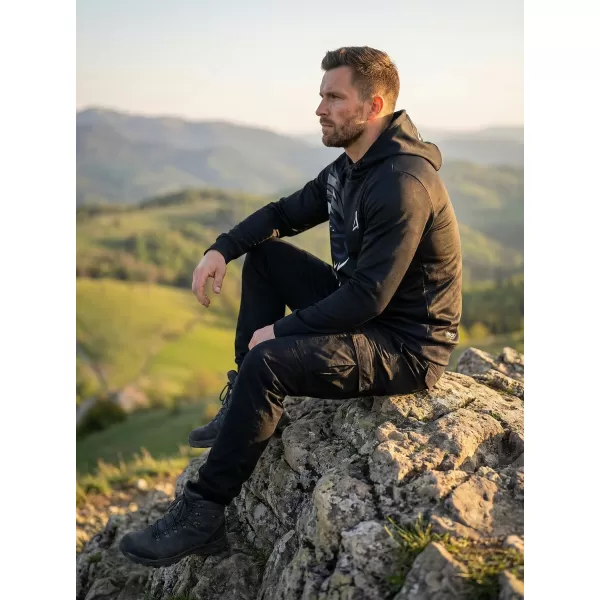  Hochwertiges Funktions-Sweatshirt für Herren ALTISPORT VOJ/ALM029MI01 SCHWARZGRAU 