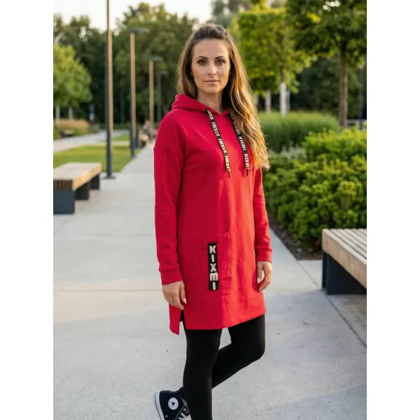  Damen-Sweatshirt KIXMI SHARON ROT 