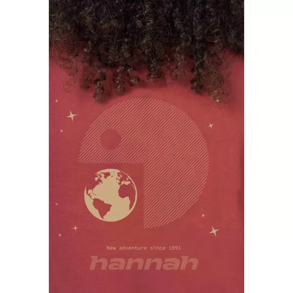  Damen-T-Shirt HANNAH EDITH MARSALA 