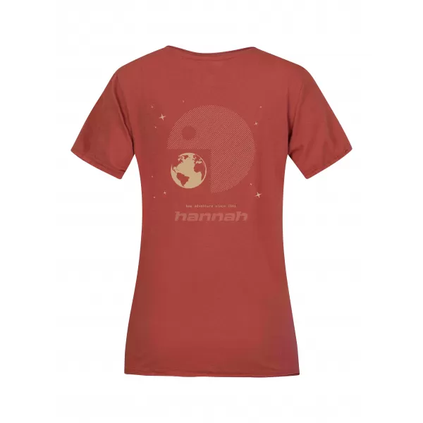  Damen-T-Shirt HANNAH EDITH MARSALA 