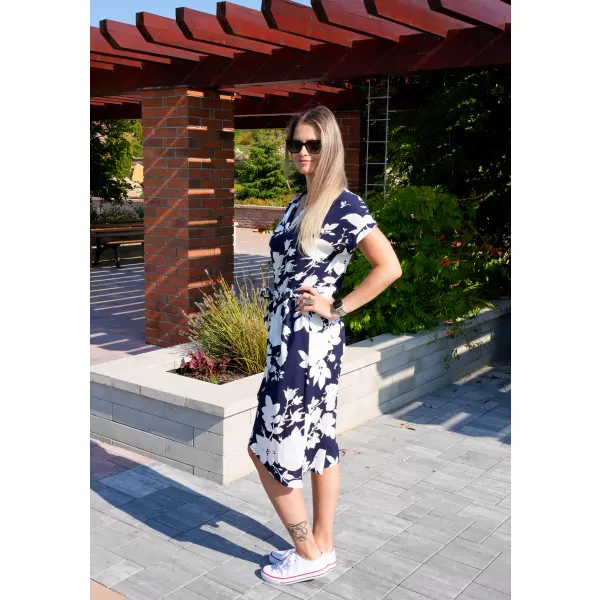  Kleid KIXMI SESSILY DUNKELBLAU 