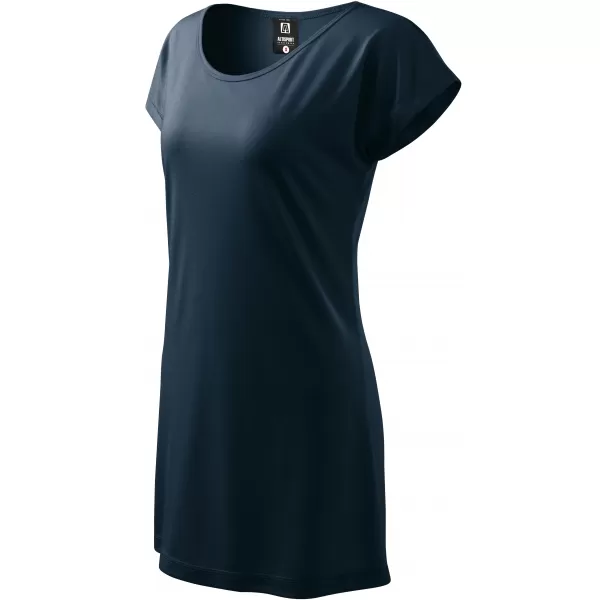  Langes T-Shirt für Damen ALTISPORT NoPrint NP/ALW321 NAVY BLAU 