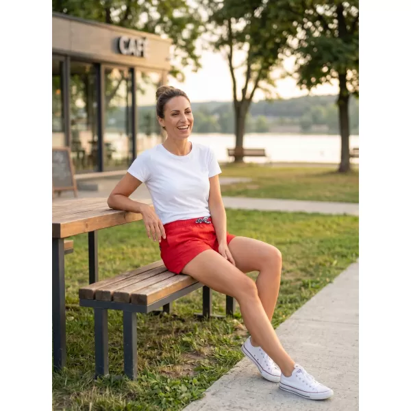  Damen-Shorts SAM 73 AVRIL WS 795 ROT 