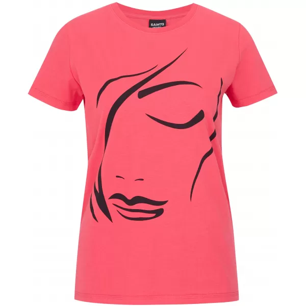  Damen-T-Shirt SAM 73 MARIANELA WT 905 HELLE HIMBEERE 
