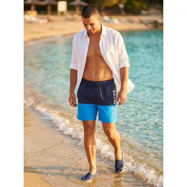  Badeshorts für Herren SAM 73 EDUARDO MS 818 LEUCHTEND BLAU 