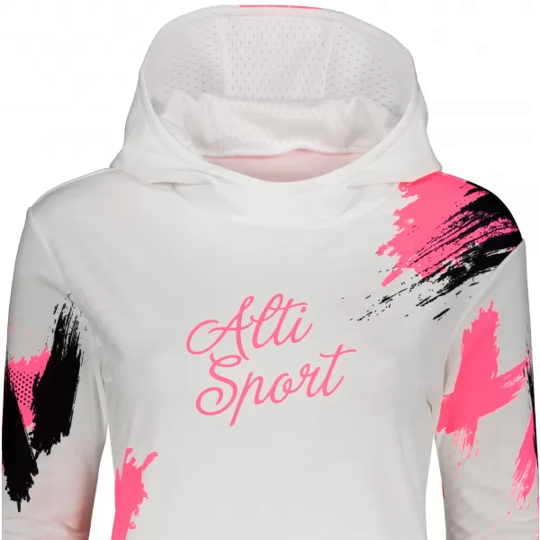  Hochwertiges Funktions-Sweatshirt für Damen ALTISPORT VOJ/ALW027MI01 WEIß 