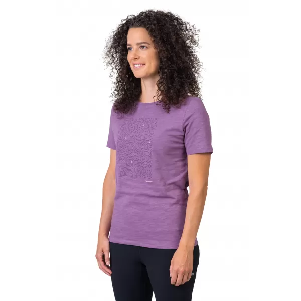  Damen-T-Shirt HANNAH SELIA TRAUBENMARMELADE 