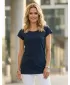 Langes T-Shirt für Damen ALTISPORT NoPrint NP/ALW321 NAVY BLAU