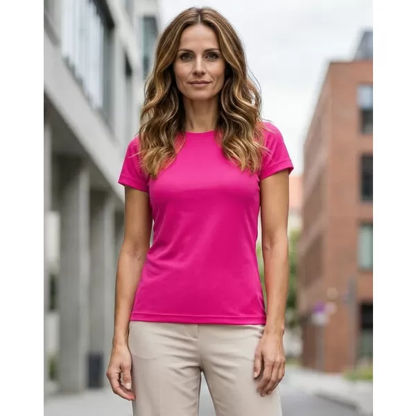  Funktions-T-Shirt für Damen ALTISPORT NoPrint NP/ALW041 NEON PINK 