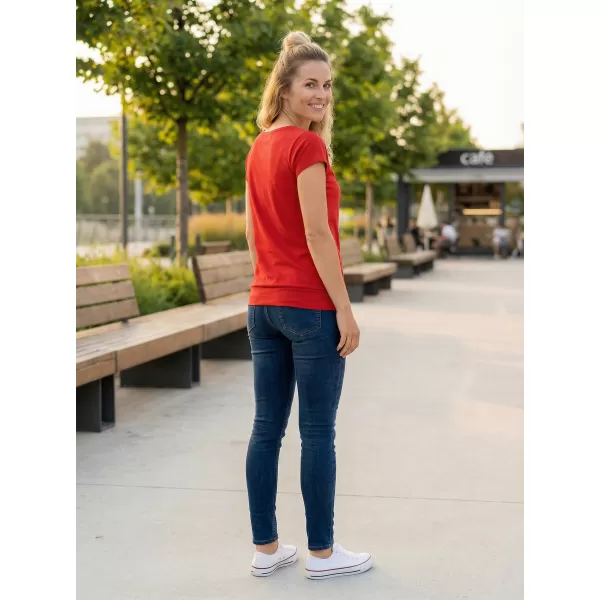  Damen-T-Shirt ALTISPORT NoPrint NP/ALW021 ROT 