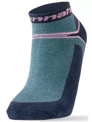 Damensocken HANNAH BANKLE W II RAUCHBLAU/LOTUS